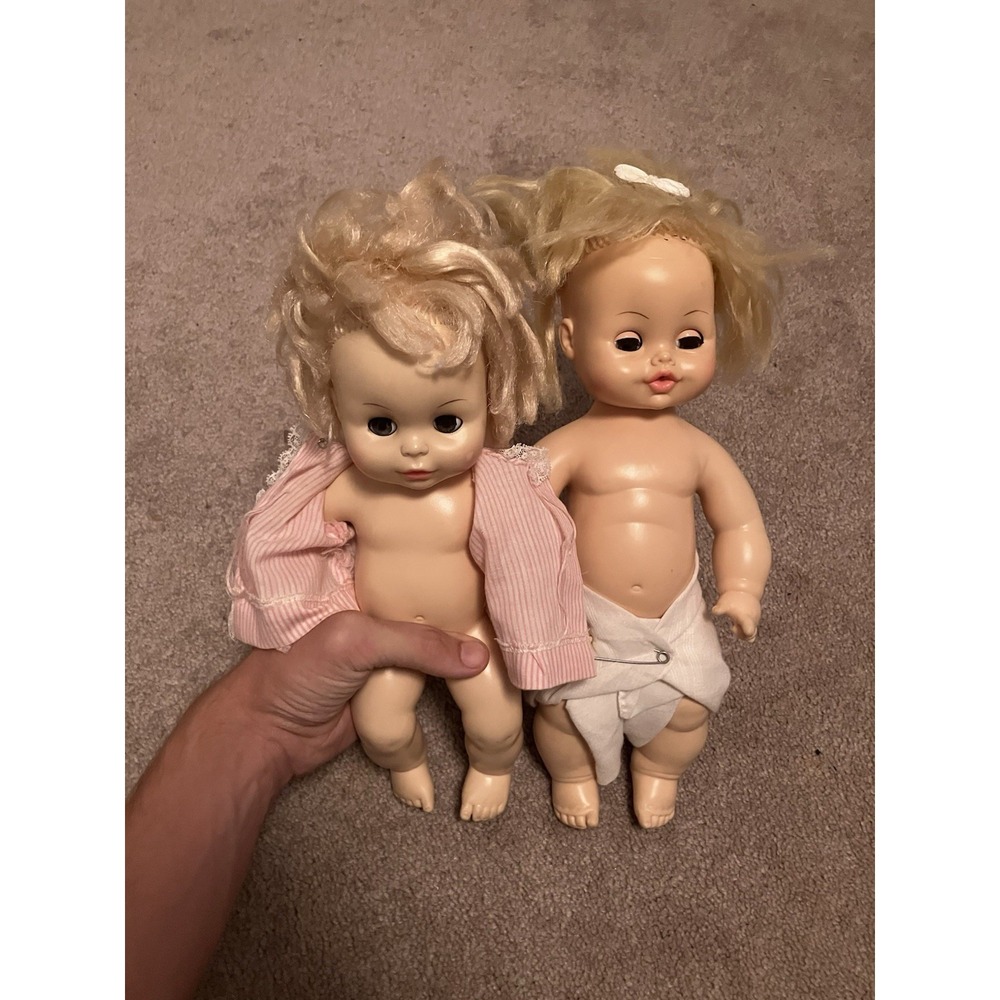 Lot Of (2) Horseman Dolls 1977 Vintage GrannyCore Toys